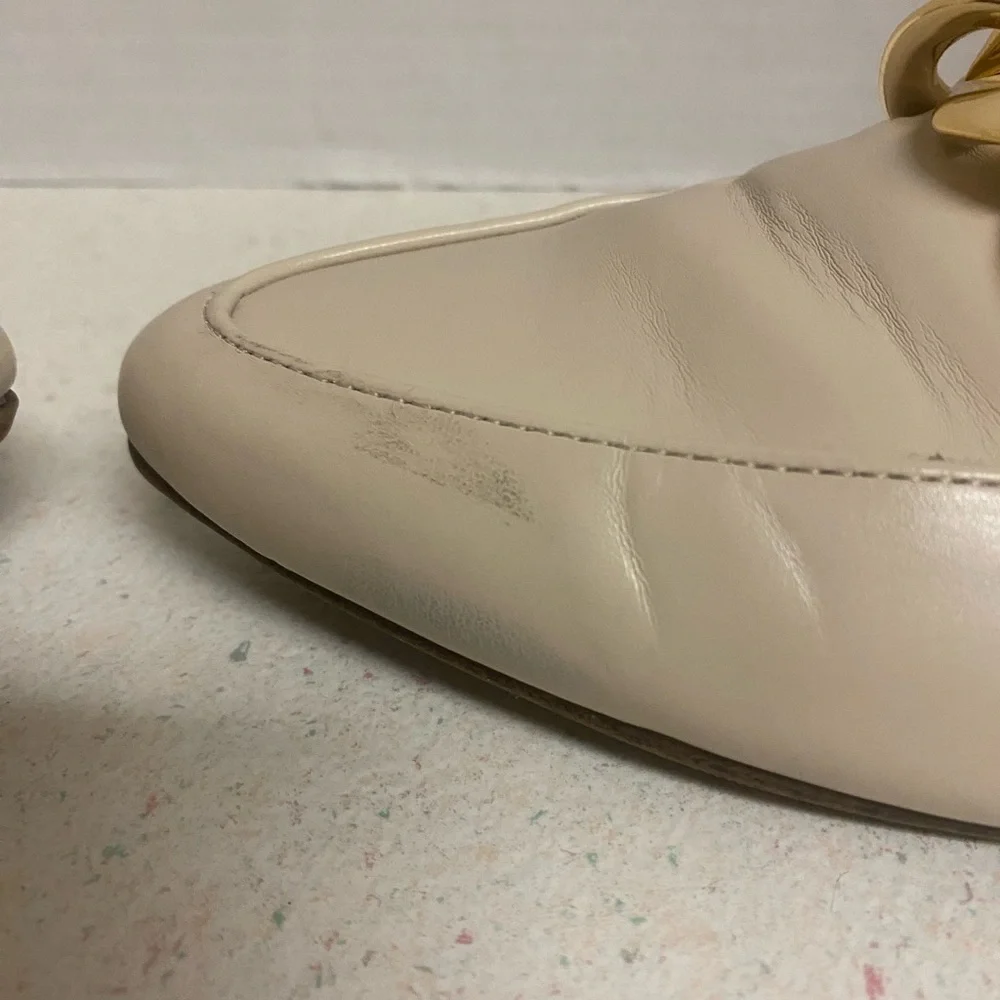 Madden NYC Bone Chain-Trim Loafers